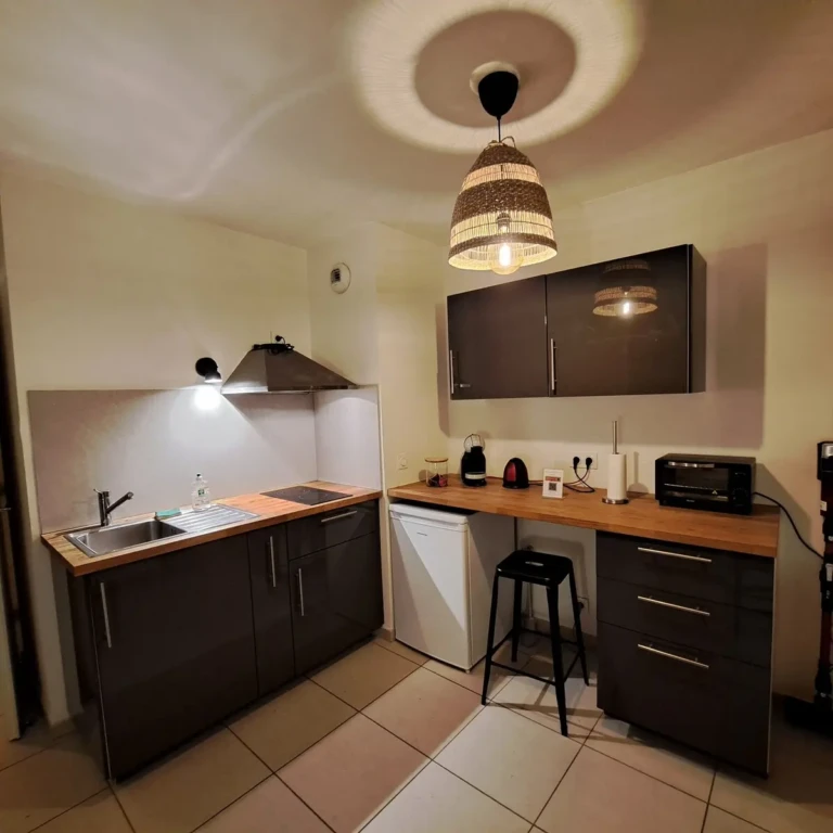 Cuisine moderne de l'Atelier Rochecardon à Vaise-Rochecardon